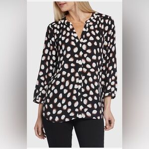 NWT NYDJ Pintuck Blouse - Size M